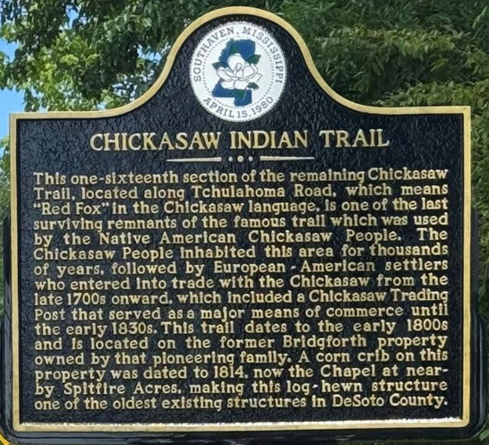 Chickasaw Indian Trail small